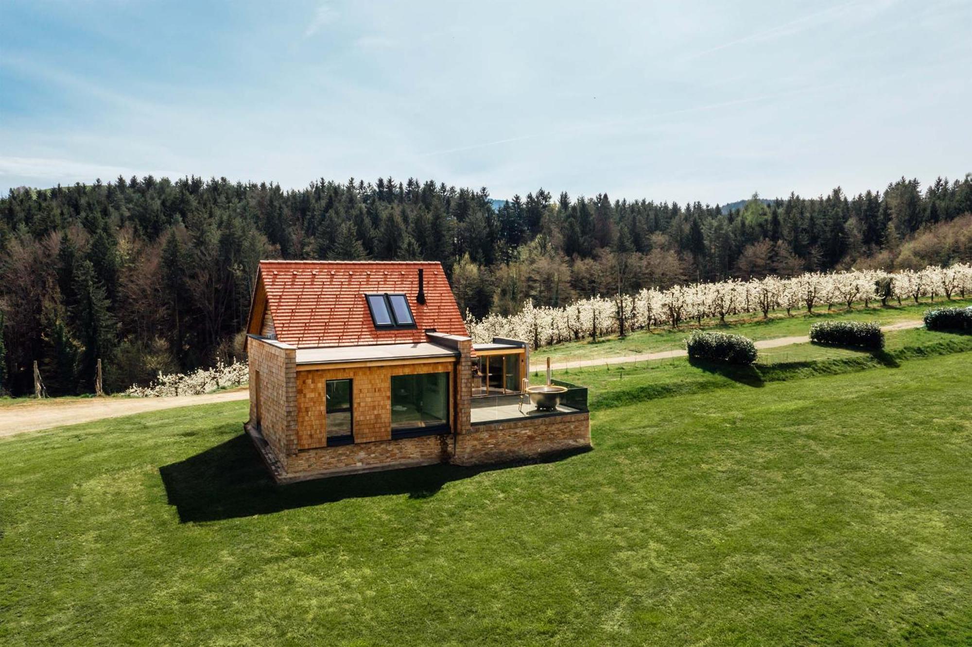 Chalet "Troadkostn" Mit Finnischer Panoramasauna & Edelstahl Hot Tub Eibiswald Экстерьер фото